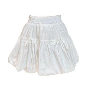 Zara Kids White Tiered Skirt